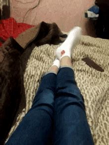 white socks gif